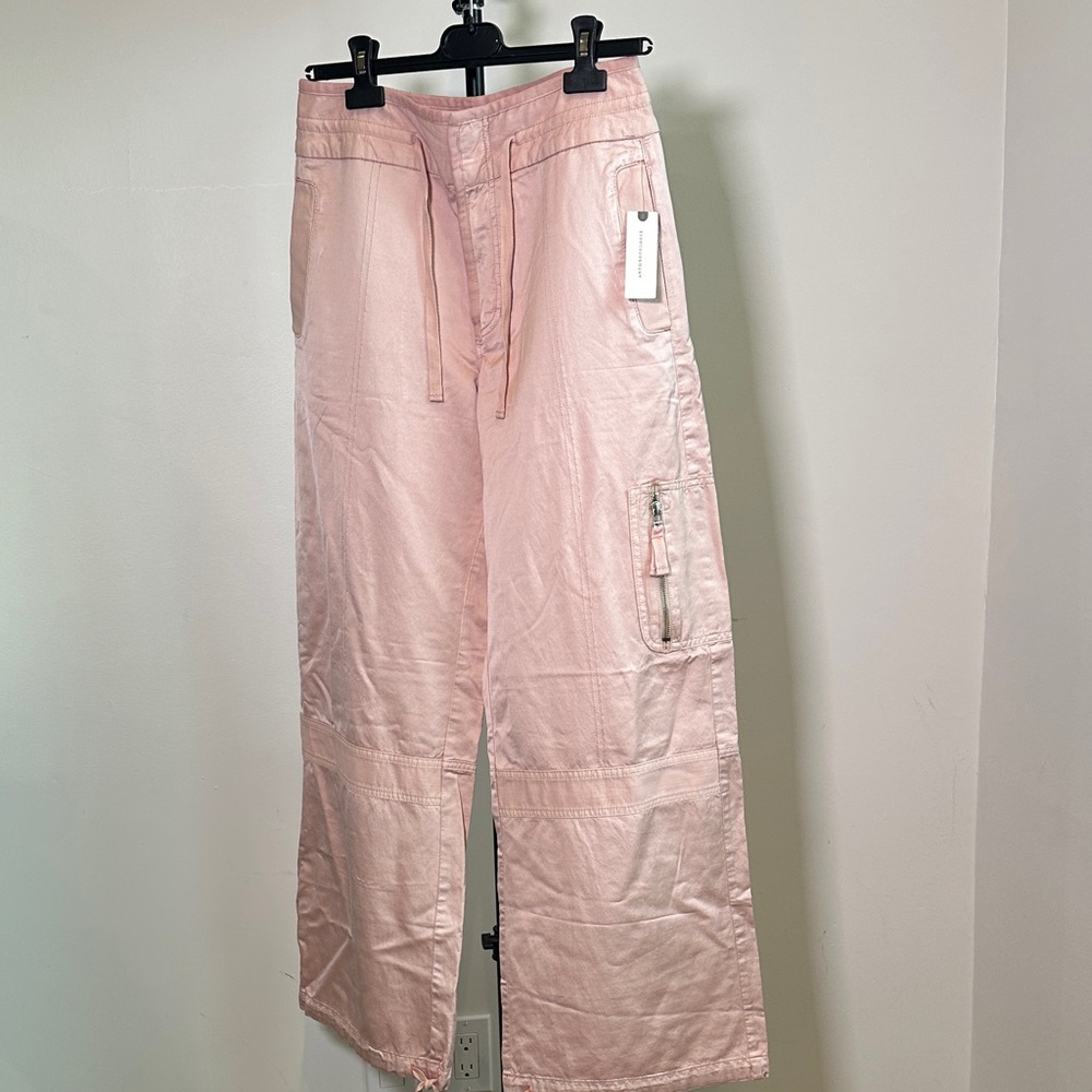 Anthropologie Blush Pink Cargo Pants. PILCRO - Picture 10 of 14